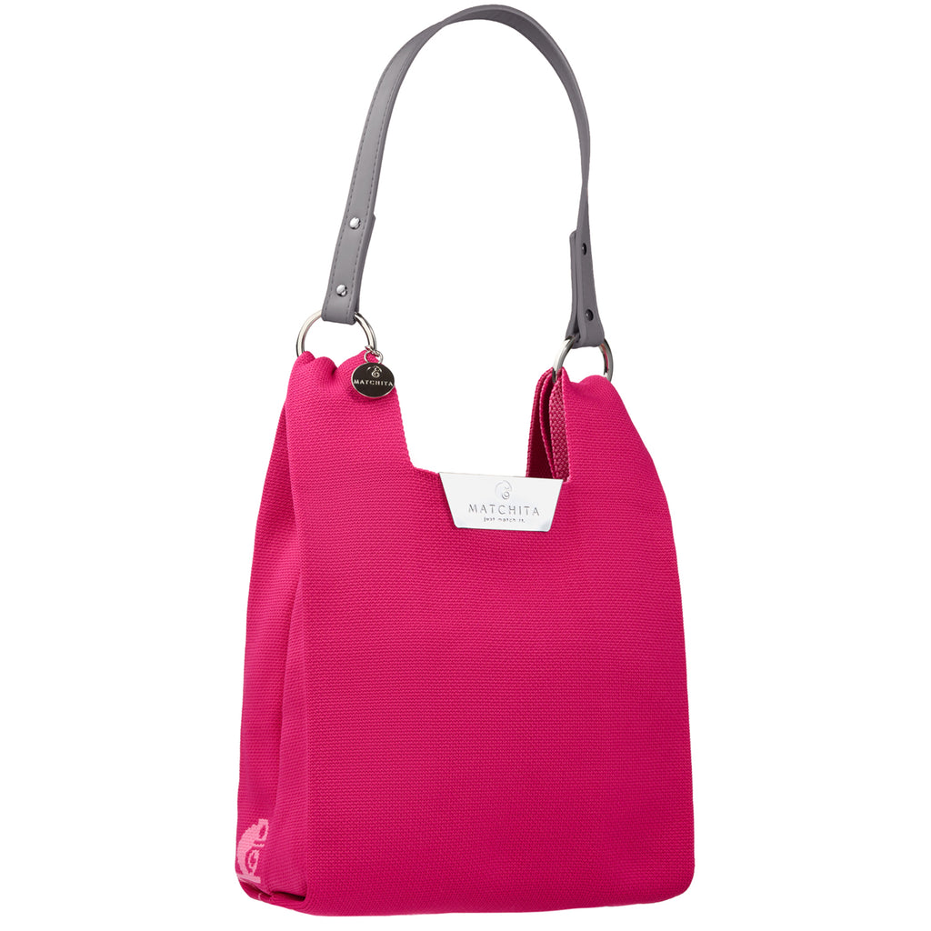 Чанта от текстил със сменяеми  дръжки