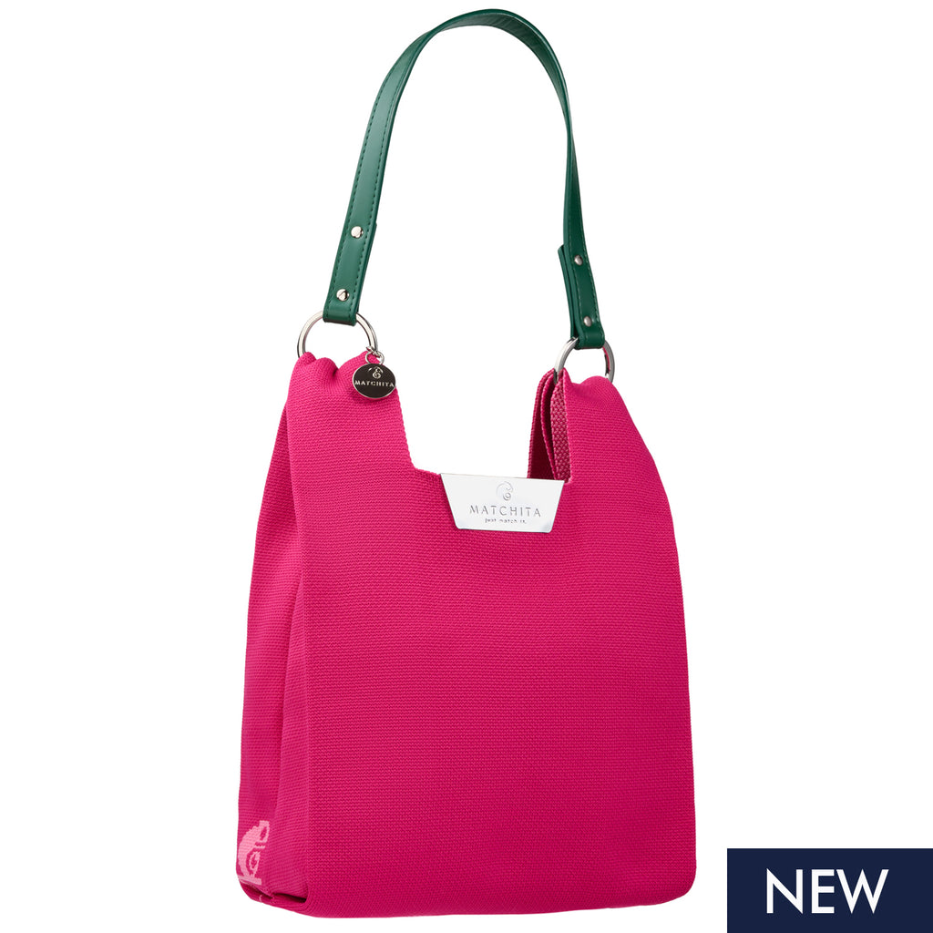 Чанта от текстил със сменяеми  дръжки