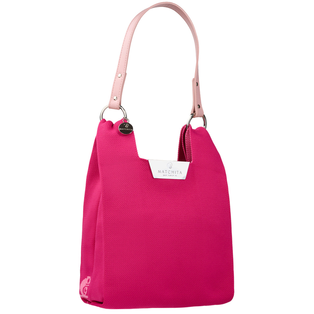 Чанта от текстил със сменяеми  дръжки