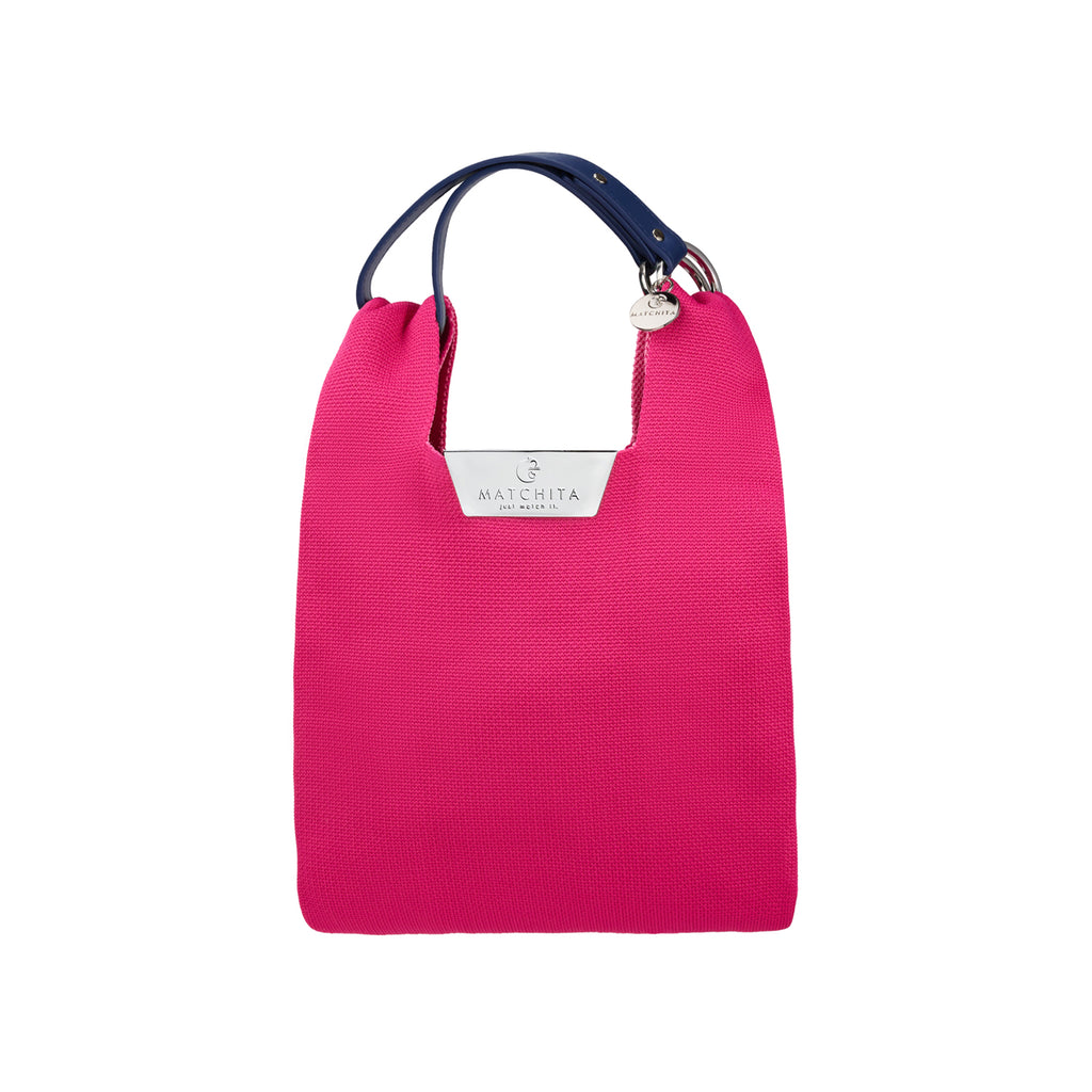 Чанта от текстил със сменяеми  дръжки