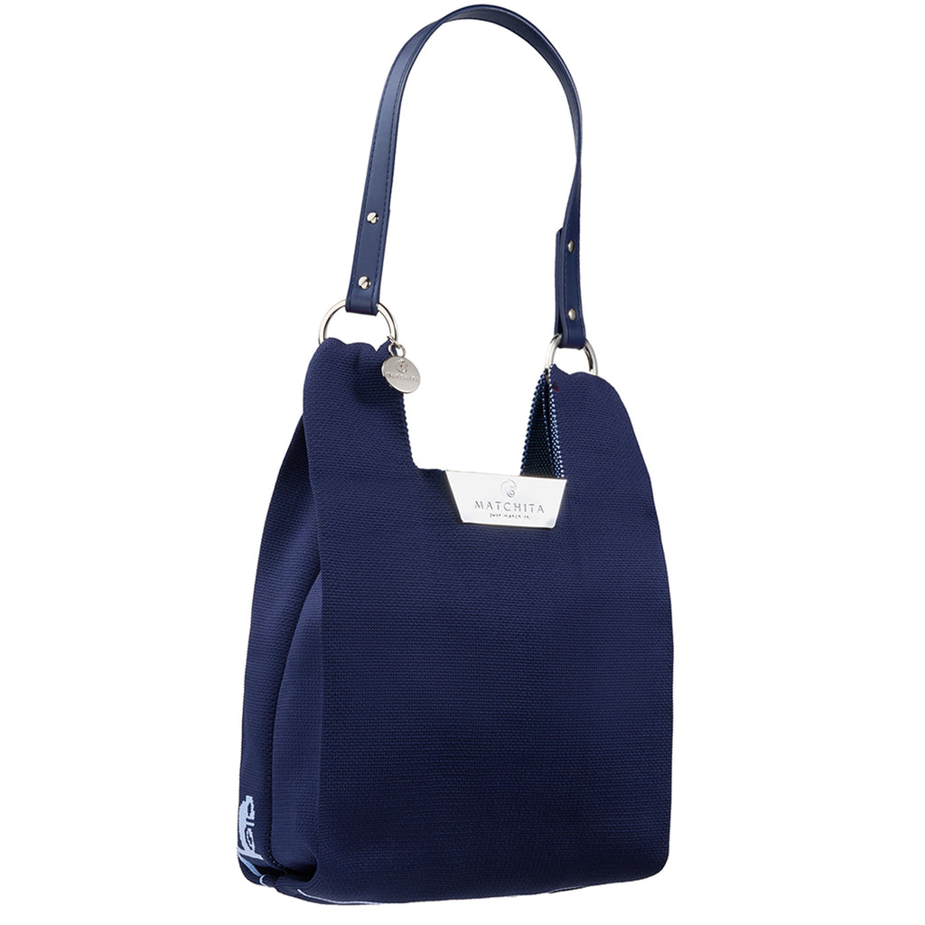 Чанта от текстил със сменяеми  дръжки