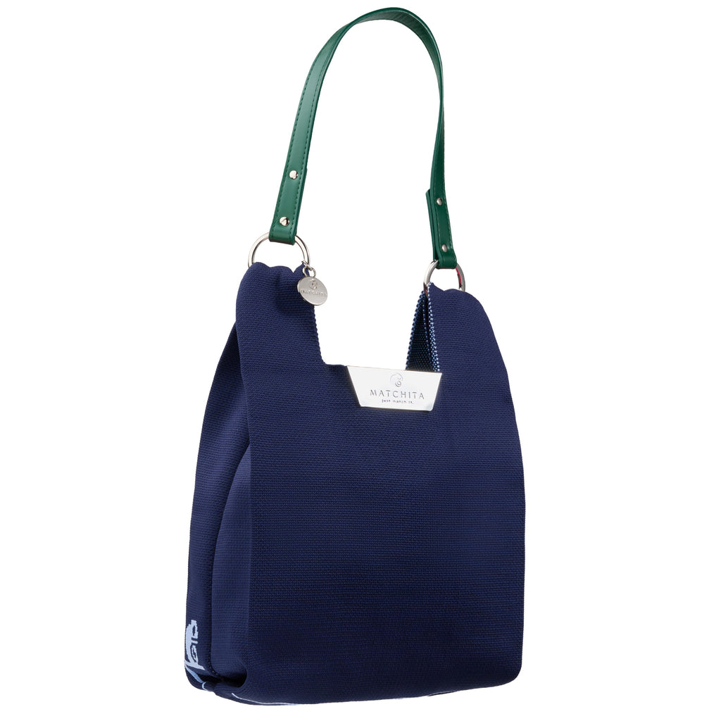 Чанта от текстил със сменяеми  дръжки