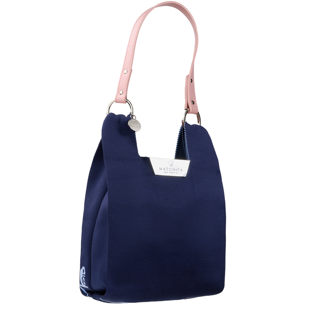 Чанта от текстил със сменяеми  дръжки