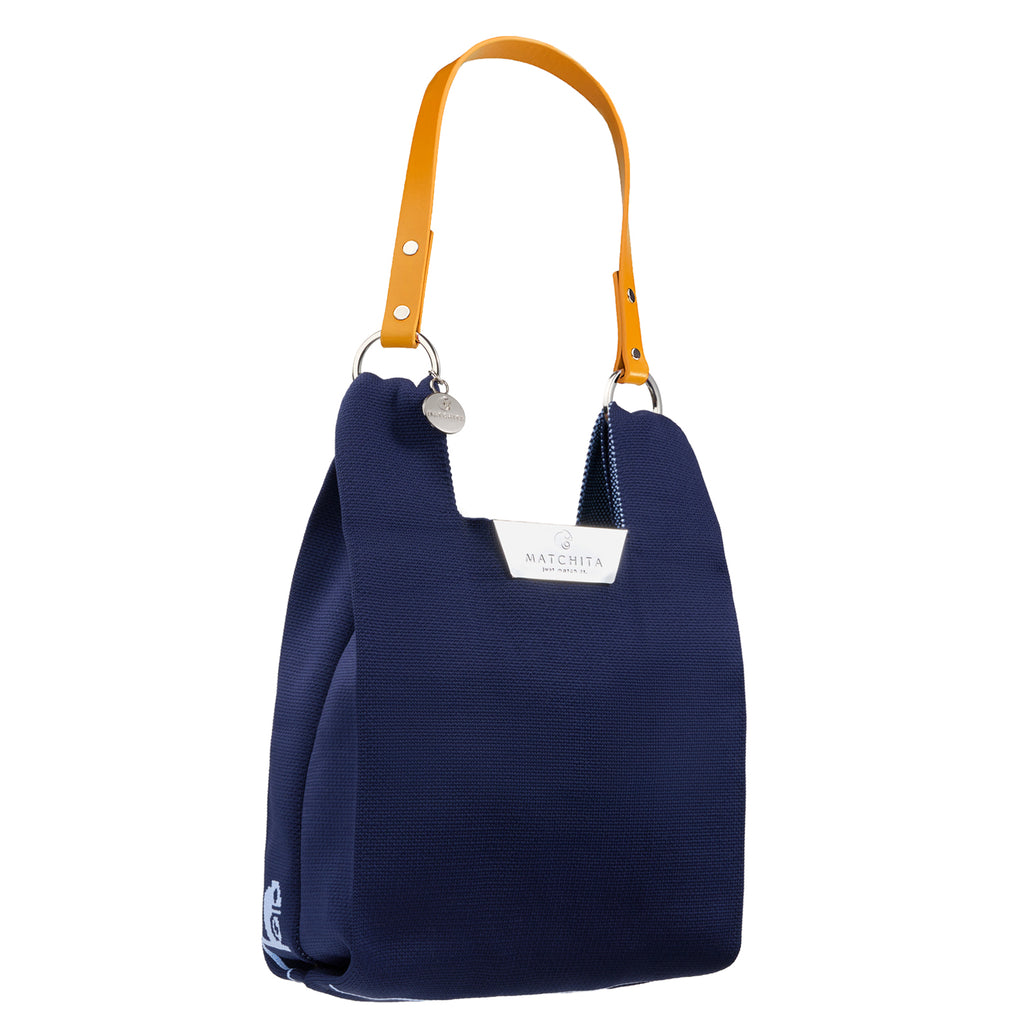 Чанта от текстил със сменяеми  дръжки