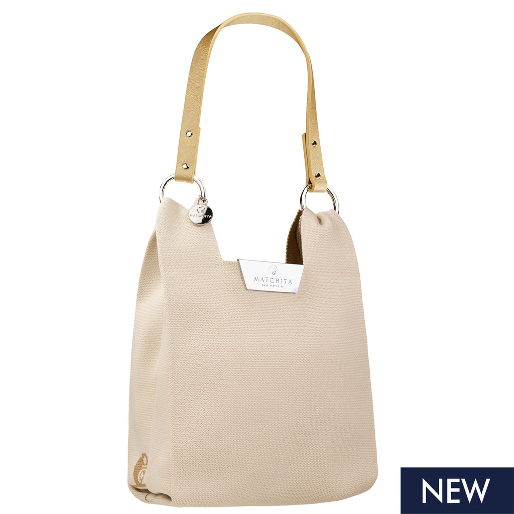 Чанта от текстил със сменяеми  дръжки